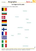 Die Flaggen der EU L&#xE4;nder