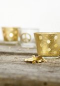 Teelichter aus Gold