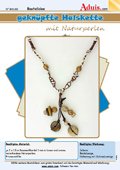 Gekn&#xFC;pfte Halskette mit Naturperlen