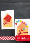 Valentinstagkarte basteln