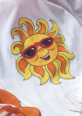 T-shirt avec soleil