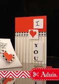 Valentinskarte mit Box