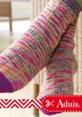 Instructions de base pour chaussettes tricot&#xE9;es