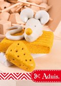 Fimo Kids - petite souris sur fromage