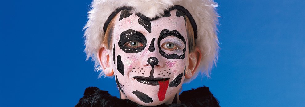 Maquillage : Dalmatien - nez t&#xE2;chet&#xE9;