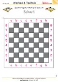 Spielvorlage Schach f&#xFC;r Multispiel, N&#xB0; 200.176