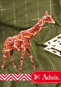 Houten bouwset giraf
