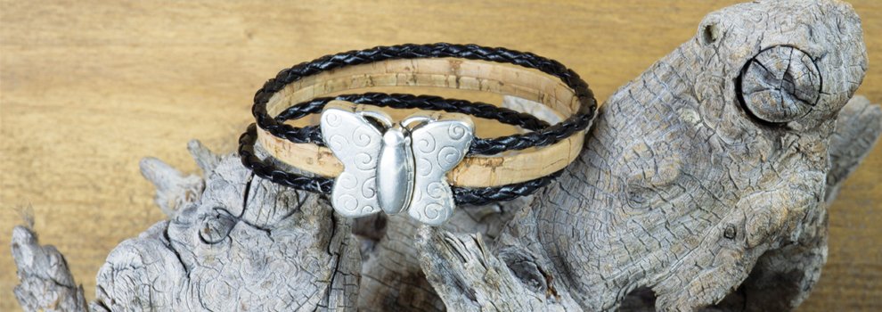 Armband met vlindersluiting