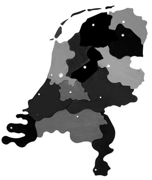 Puzzle Niederlande Provinzen