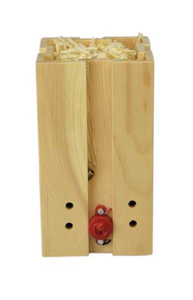 Ventilateur d'ambiance en bois de pin