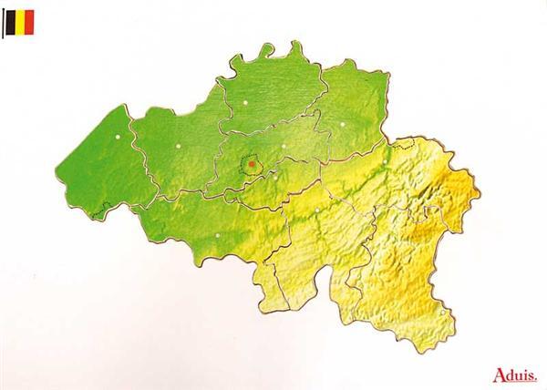 Puzzle Belgien Provinzen