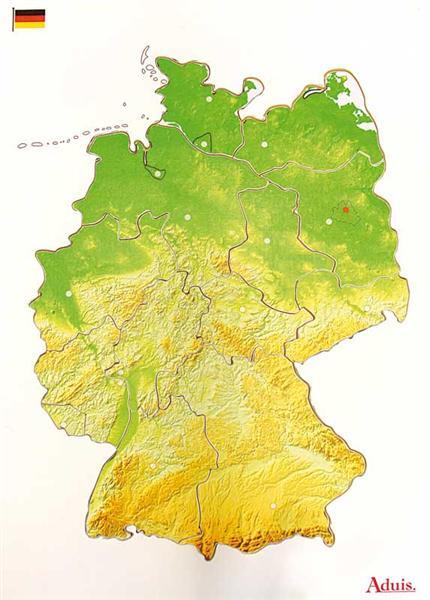 Puzzel Duitsland deelstaten