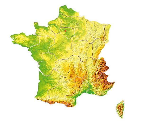 Puzzle Frankreich Regionen
