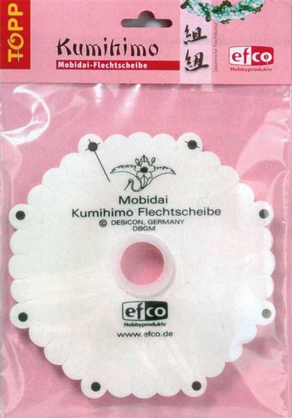 Kumihimo Mobidai-Flechtscheibe, rund