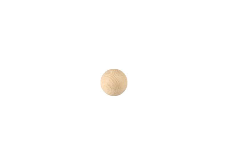 Houten ballen - 100 st., zonder gat, Ø 8 mm