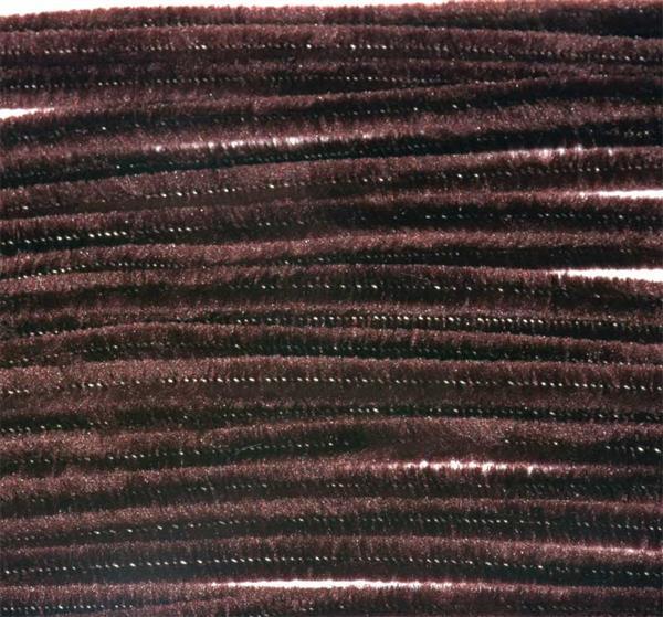 Chenilledraad - 10 st., 50 cm, chocoladebruin