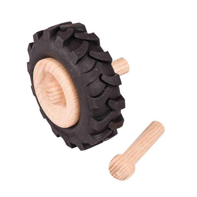 As / as plug voor houten wielen, 10 stuks