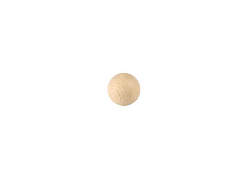 Houten ballen - 100 st., zonder gat, Ø 10 mm