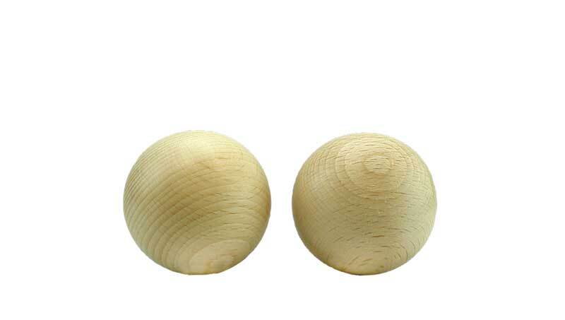 Houten ballen - 100 st., zonder gat, Ø 10 mm