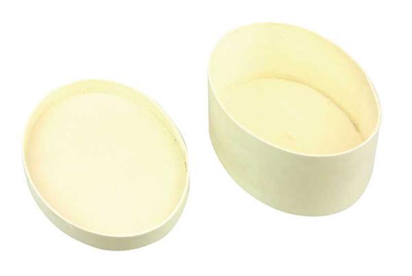 Boîte copeaux - ovale, Hauteur 50 - 120 x 90 mm