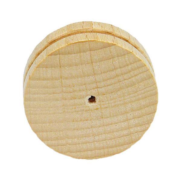 Holzrad mit Rille, Ø 40 mm
