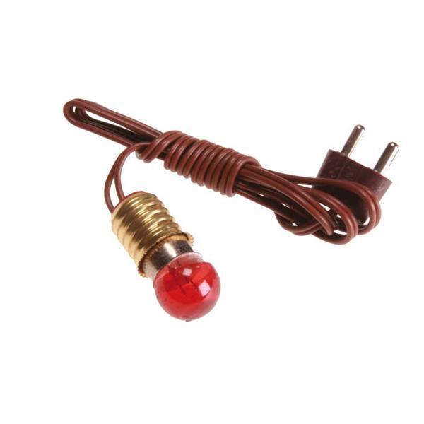 L&#xE4;mpchen mit Kabel - 4,5 V, rot