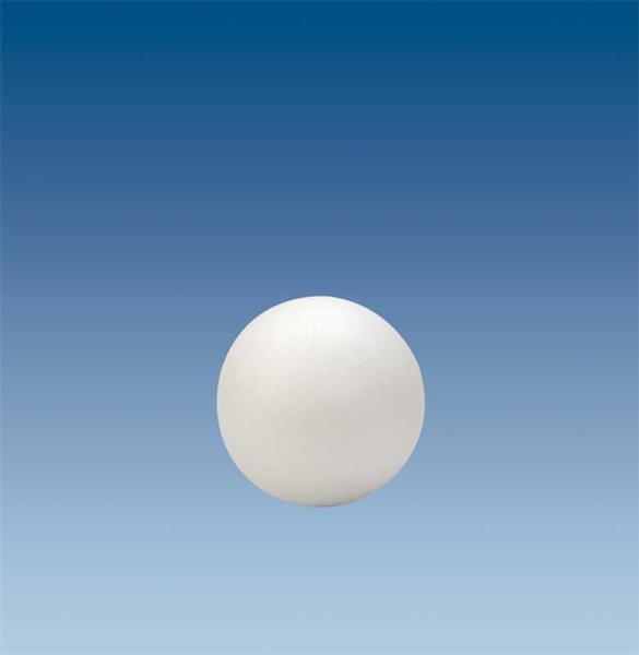 Polystyrène expansé - boule, Ø 10 cm