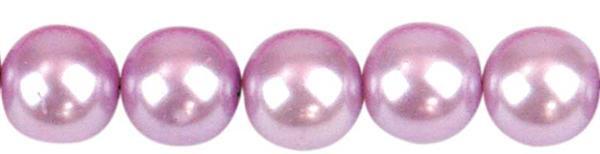 Glasparels - &#xD8; 10 mm, 30 st., lavendel