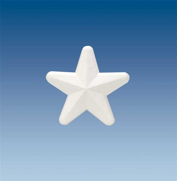 Polystyrène expansé - étoile, 15 cm