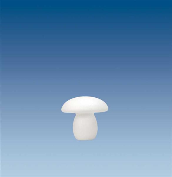 Piepschuim - paddenstoel, 8 cm
