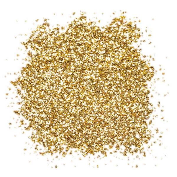 Glazuurpoeder - 10 ml, glitter goud