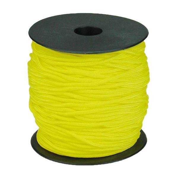 Paracord 2 mm 50 m, geel