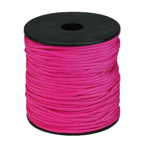 Paracord 2 mm - 50 m, pink