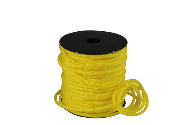Paracord 4 mm - 40 m, geel