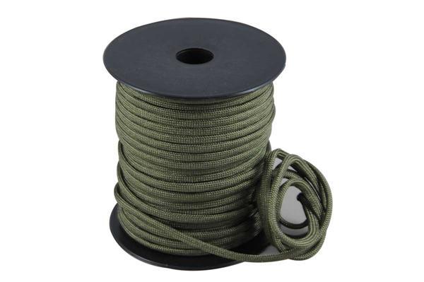 Paracord 4 mm - 40 m, donkergroen