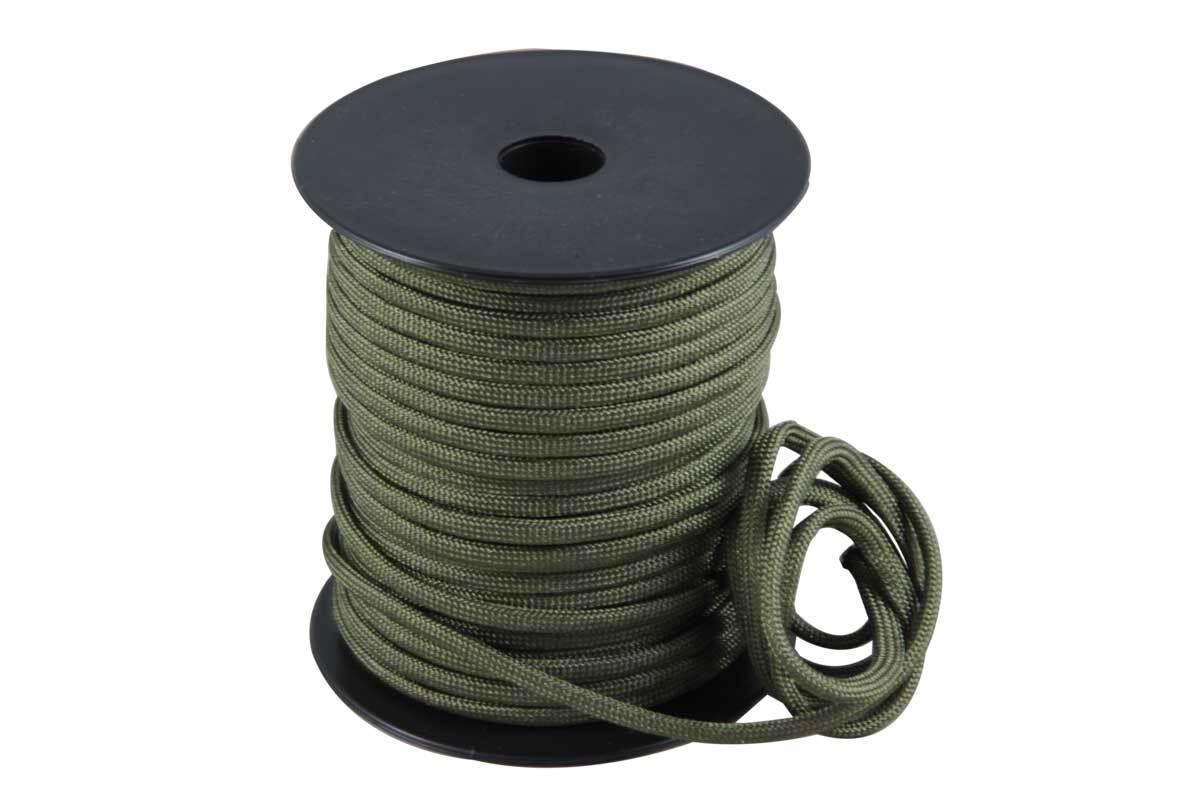 Paracord 4 mm - 40 m, donkergroen