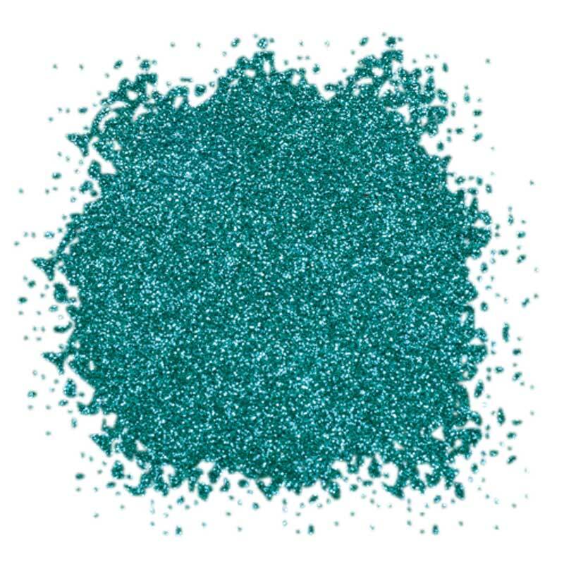 Farbschmelzpulver, 10 ml - glitter t&#xFC;rkis
