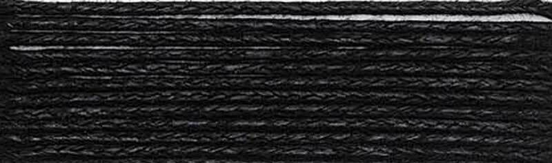 Baumwollband Ø 1 mm - 5 m, schwarz