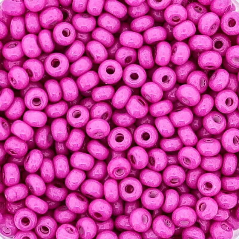 Rocailles opak &#xD8; 2,6 mm, pink