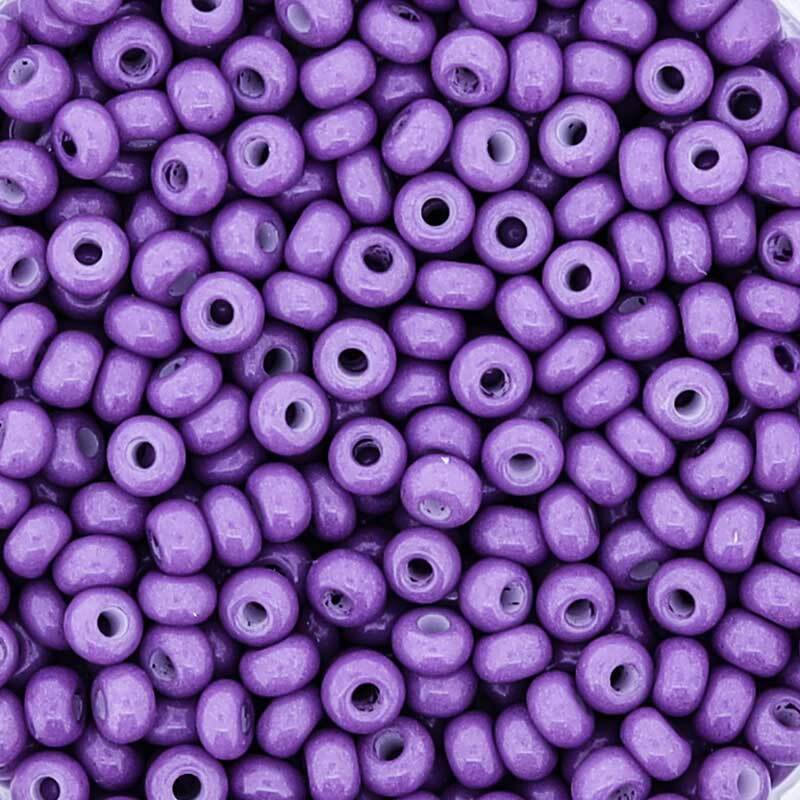 Rocailles opak &#xD8; 2,6 mm, violett