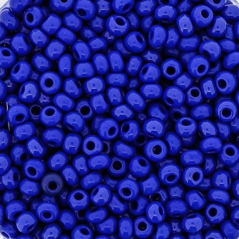 Rocailles opaques - &#xD8; 2,6 mm, bleu marine