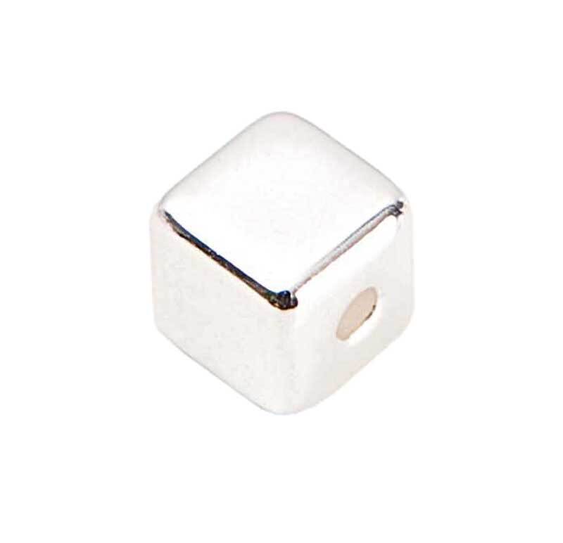 Perle de bijou cube, 45 pces, agent&#xE9;