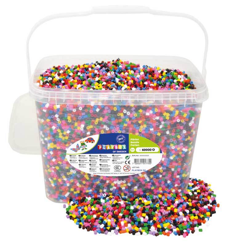Perles &#xE0; repasser - 60.000 pces, multicolores