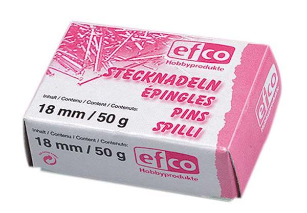 Epingles - 50 g, long. 18 mm, env. 800 pces