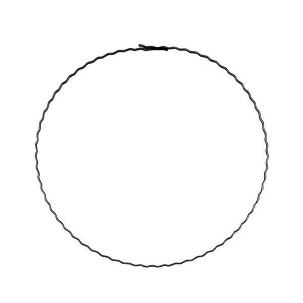 Draadvormen gegolfd  ring, 15 cm