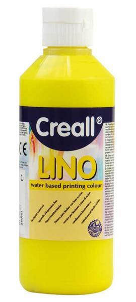 Creall®-lino Encre de linogravure - 250 ml, jaune