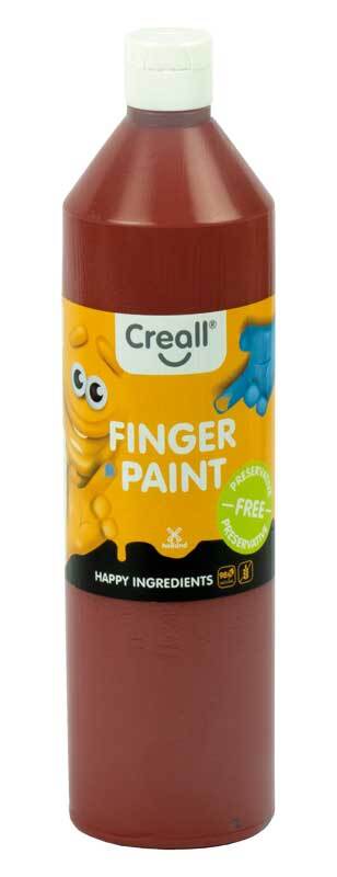 Aduis Fiingers Fingerfarbe - 750 ml, braun