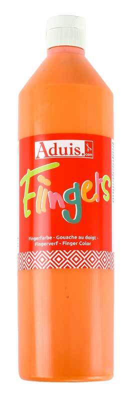 Aduis Fiingers Fingerfarbe - 750 ml, orange