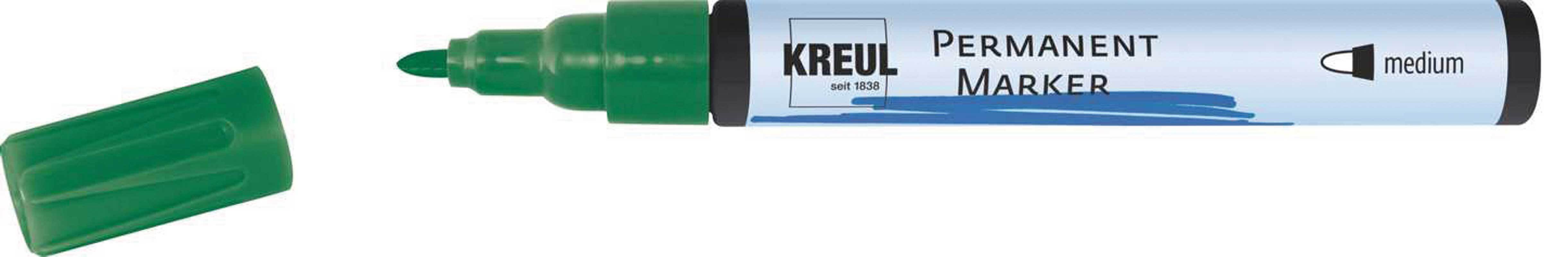 Permanent Marker - 1,5 - 3 mm, groen