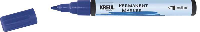 Permanent Marker - 1,5 - 3 mm, blau